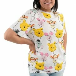 Circle Of Hope Boutique Clothing Loungefly Disney Winnie The Pooh & Friends Balloons Print Tee