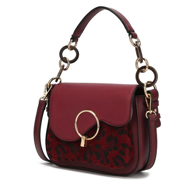 Circle Of Hope Boutique MKF Collection Serena Crossbody Bag By Mia K. (Burgundy) Totes & Bags 4 Circle Of Hope Boutique MKF Collection Serena Crossbody Bag By Mia K. (Burgundy) Totes & Bags