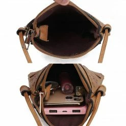 Circle Of Hope Boutique MKF Collection Amentia Crossbody Bag By Mia K (Beige) Totes & Bags