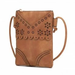 Circle Of Hope Boutique MKF Collection Amentia Crossbody Bag By Mia K (Beige) Totes & Bags