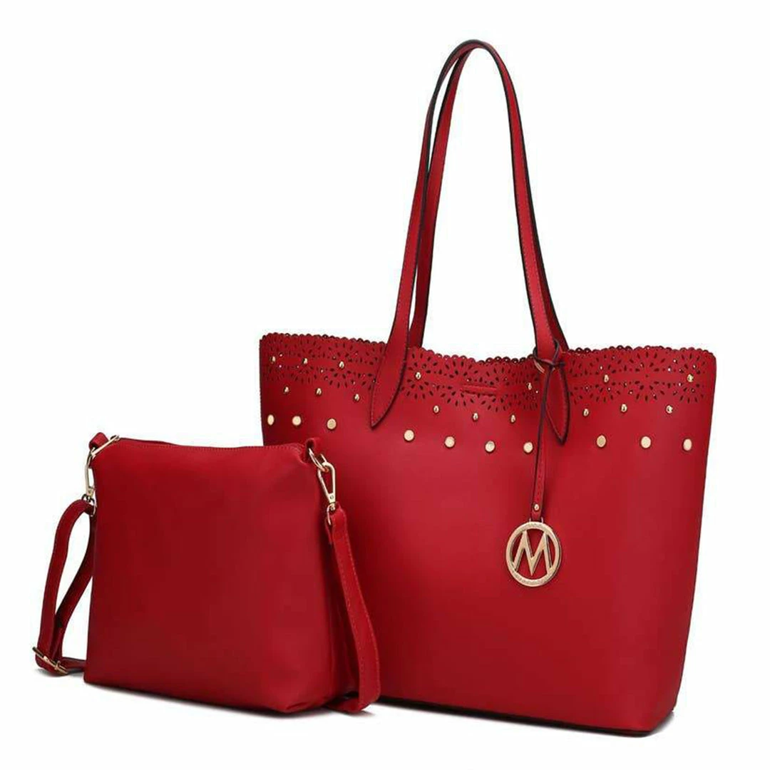 Circle Of Hope Boutique Totes & Bags MKF Collection Maria Shopper Tote By Mia K. (Red) 3 Circle Of Hope Boutique Totes & Bags MKF Collection Maria Shopper Tote By Mia K. (Red)