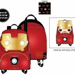 Pop By Loungefly Marvel Iron Man Light-Up Mini Backpack Backpacks