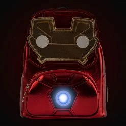 Pop By Loungefly Marvel Iron Man Light-Up Mini Backpack Backpacks