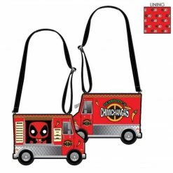 Pop By Loungefly Marvel Deadpool 30th Anniversary Chimichangas Foodtruck Crossbody Totes & Bags 9 Pop By Loungefly Marvel Deadpool 30th Anniversary Chimichangas Foodtruck Crossbody Totes & Bags