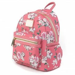 Circle Of Hope Boutique Backpacks Loungefly Disney The Aristocats Marie Pink Floral All-over-print Mini Backpack (Exclusive)