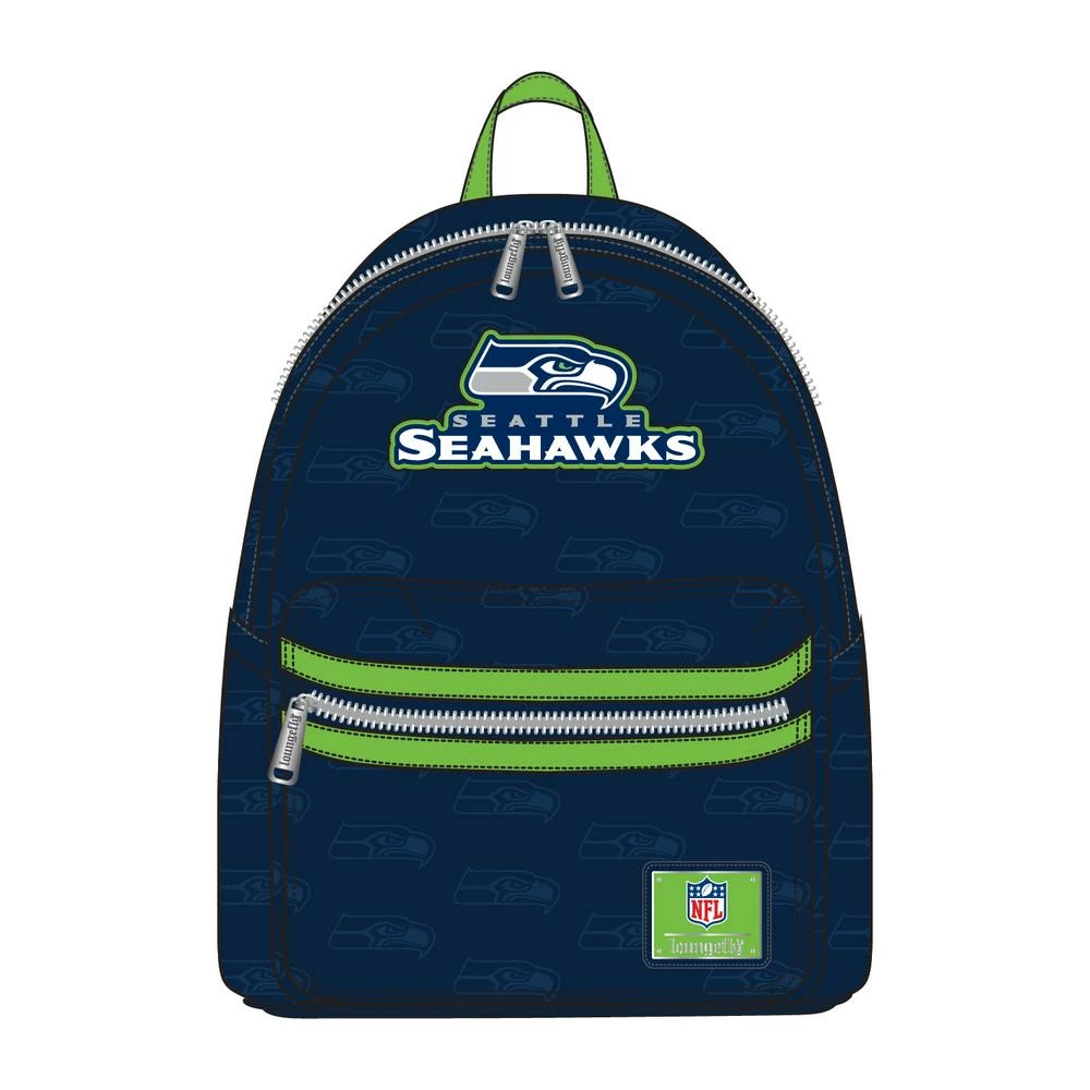 Circle Of Hope Boutique Backpacks Loungefly NFL Seahawks Logo All-Over-Print Mini Backpack 6 Circle Of Hope Boutique Backpacks Loungefly NFL Seahawks Logo All-Over-Print Mini Backpack