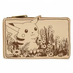 Loungefly Pokemon Sepia Pikachu Flap Wallet Wallets