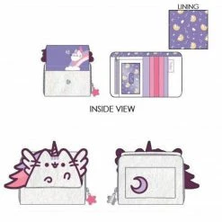 Loungefly Pusheen Unicorn Plush Flap Zip Wallet