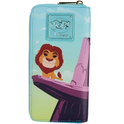 Pop By Loungefly Disney Lion King Pride Rock Ziparound Wallet Wallets