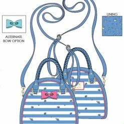 Loungefly Sanrio Tuxedo Sam Striped Crossbody