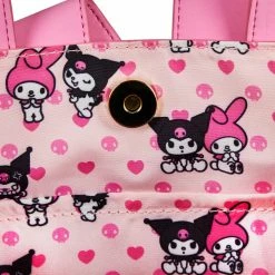 Totes & Bags Loungefly Sanrio My Melody & Kuromi Double Sided Crossbody
