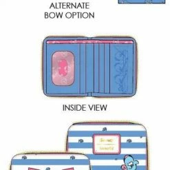 Loungefly Sanrio Tuxedo Sam Striped Ziparound Wallet