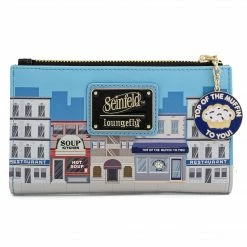 Loungefly Seinfeld Chibi City Flap Wallet