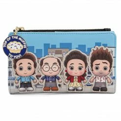 Loungefly Seinfeld Chibi City Flap Wallet