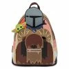 Backpacks Loungefly Star Wars Mandalorian Bantha Ride Mini Backpack
