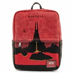 Loungefly Star Wars Lands Mustafar Square Mini Backpack Backpacks
