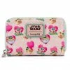 Loungefly Star Wars Mandalorian Grogu Valentines Ziparound Wallet Wallets