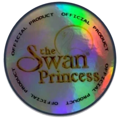 Circle Of Hope Boutique Swan Princess Odette Gold Heart Pendant