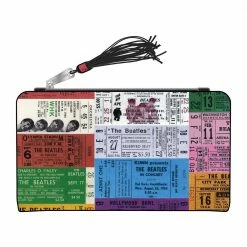 Wallets Loungefly The Beatles Ticket Stubs Flap Wallet