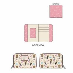 Loungefly Harry Potter Luna Lovegood AOP Ziparound Wallet