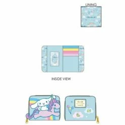 Backpacks Loungefly Sanrio Cinnamoroll Unicorn Ziparound Wallet