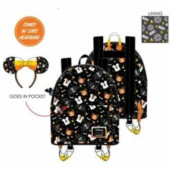 Loungefly Disney Spooky Mice Mini Backpack And Headband Set Backpacks