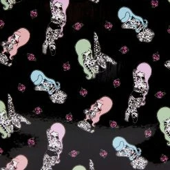 Loungefly Valfre Double Heart Mini Backpack