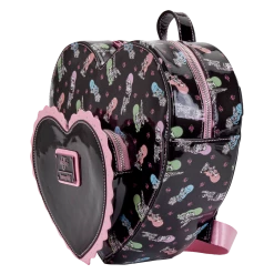 Loungefly Valfre Double Heart Mini Backpack