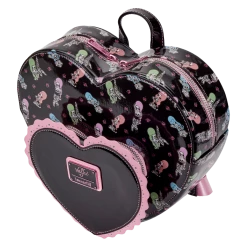 Loungefly Valfre Double Heart Mini Backpack