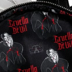 Backpacks Loungefly Disney Villains Cruella De Vil Spots Cosplay Mini Backpack 10 Backpacks Loungefly Disney Villains Cruella De Vil Spots Cosplay Mini Backpack