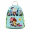 Loungefly Disney Zootopia Chibi Group Mini Backpack Backpacks