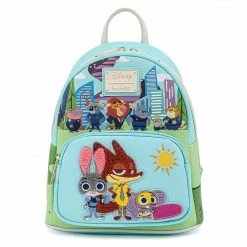 Loungefly Disney Zootopia Chibi Group Mini Backpack Backpacks