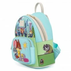 Loungefly Disney Zootopia Chibi Group Mini Backpack Backpacks