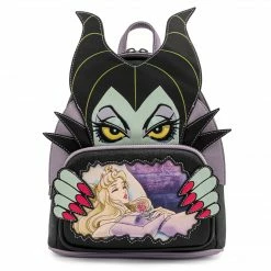 Loungefly Disney Villains Scene Maleficent Sleeping Beauty Mini Backpack Backpacks