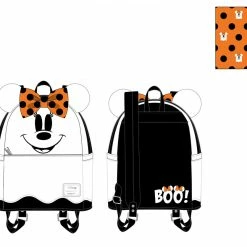 Loungefly Disney Ghost Minnie Glow-In-The-Dark Cosplay Mini Backpack 18 Loungefly Disney Ghost Minnie Glow-In-The-Dark Cosplay Mini Backpack