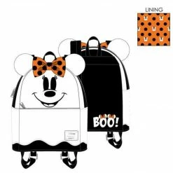 Loungefly Disney Ghost Minnie Glow-In-The-Dark Cosplay Mini Backpack 19 Loungefly Disney Ghost Minnie Glow-In-The-Dark Cosplay Mini Backpack