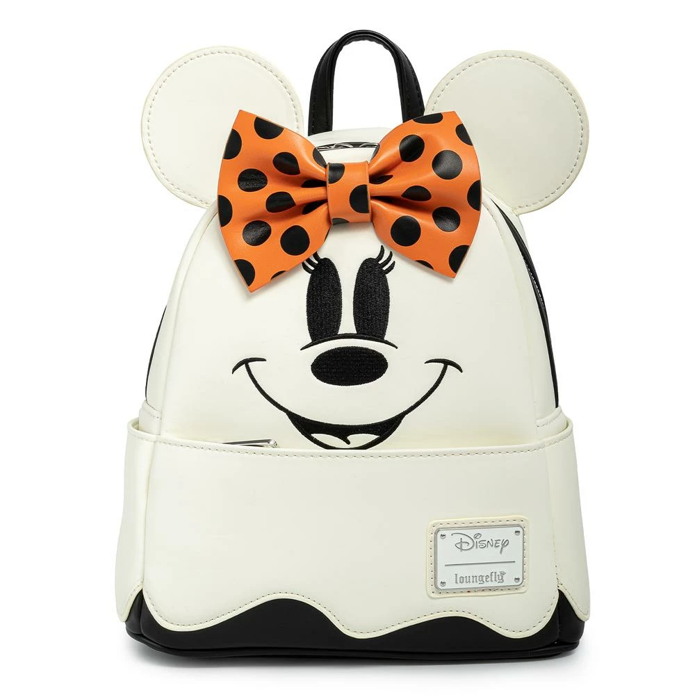 Loungefly Disney Ghost Minnie Glow-In-The-Dark Cosplay Mini Backpack 3 Loungefly Disney Ghost Minnie Glow-In-The-Dark Cosplay Mini Backpack