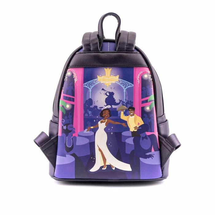 Loungefly Disney Princess And The Frog Tiana's Palace Mini Backpack Backpacks 4 Loungefly Disney Princess And The Frog Tiana's Palace Mini Backpack Backpacks