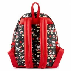 Loungefly Disney Mickey And Minnie Heart Hands Mini Backpack Backpacks