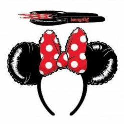 Loungefly Disney Minnie Mouse Balloon Ears With Bow Headband Jewelry