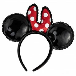 Loungefly Disney Minnie Mouse Balloon Ears With Bow Headband Jewelry