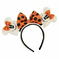 Loungefly Disney Ghost Minnie Glow-in-the-dark Cosplay Headband Jewelry