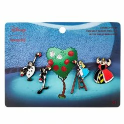 Loungefly Alice In Wonderland 4pc Pin Set