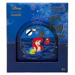 Loungefly The Little Mermaid Ariel Fireworks Moving Pin