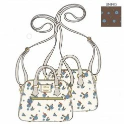 Loungefly Disney Fox And Hound AOP Floral Crossbody