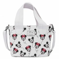 Loungefly Disney Mickey Minnie Mouse Balloons AOP Handbag 6 Loungefly Disney Mickey Minnie Mouse Balloons AOP Handbag