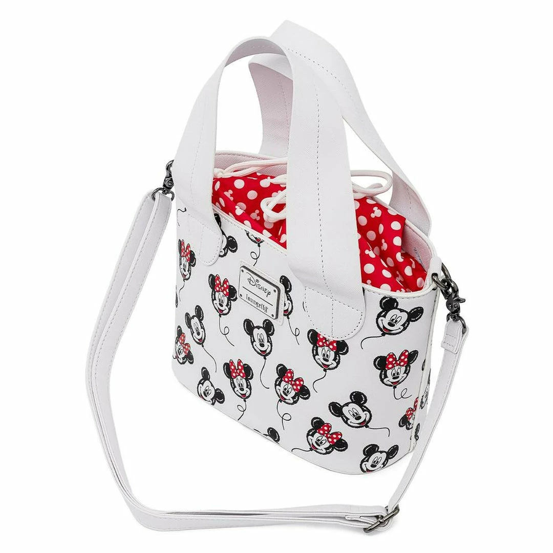 Loungefly Disney Mickey Minnie Mouse Balloons AOP Handbag 5 Loungefly Disney Mickey Minnie Mouse Balloons AOP Handbag
