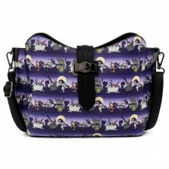 Loungefly Disney Nightmare Before Christmas Halloween Line Crossbody Totes & Bags