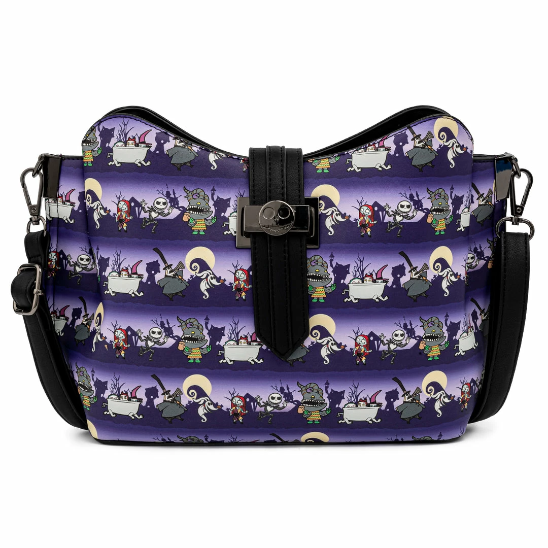 Loungefly Disney Nightmare Before Christmas Halloween Line Crossbody Totes & Bags 3 Loungefly Disney Nightmare Before Christmas Halloween Line Crossbody Totes & Bags