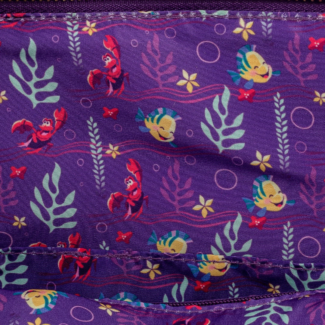 Loungefly Disney Ariel Castle Collection Crossbody 7 Loungefly Disney Ariel Castle Collection Crossbody